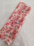 498004 Semi Chiffon Flower Printed Saree - Dusty Pink