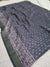 501009 Soft Linen Saree With Batik Print