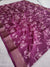 542006 Semi Dola Silk Saree With Rich Zari Weaving Border - Purple 501003