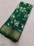 542006 Semi Dola Silk Saree With Rich Zari Weaving Border - Green 501003