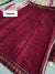 502005 Dye Tie  Shibori Art Silk Lehanga With Dupatta with Sequence Work - Wine