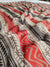 161005 Pure Modal Silk Ajrakh With Natural Print Saree 115006