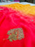 505006 Partywear Pure Chiffon Saree Handwork