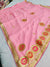 505008 Partywear Chinon Silk Saree Gota Patti Saree