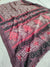 510003 Ajrakh Printed Soft Dola Silk Saree - Wine