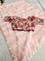 165004 Jute Silk Saree With Lather Gota Border with Designer Stitch Blouse - Pink
