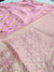506008 Pure Dola Silk Patola Saree With Zari Weaving - Pink 106004 -114004