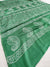 537008 Premium Modal Silk Ajrakh Saree - Green 108002
