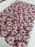 491005 Semi Chiffon Flower Printed Saree - Wine