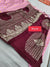 506008 Pure Dola Silk Patola Saree With Zari Weaving - Pink 106004 -114004