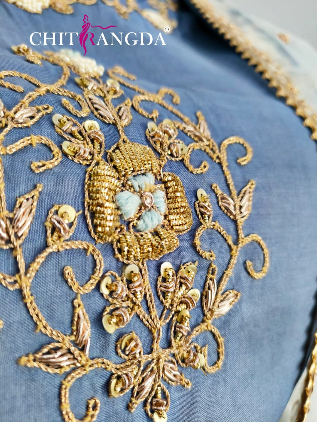 152004 Trendy Light Crop Top Lehenga with Organza Dupatta