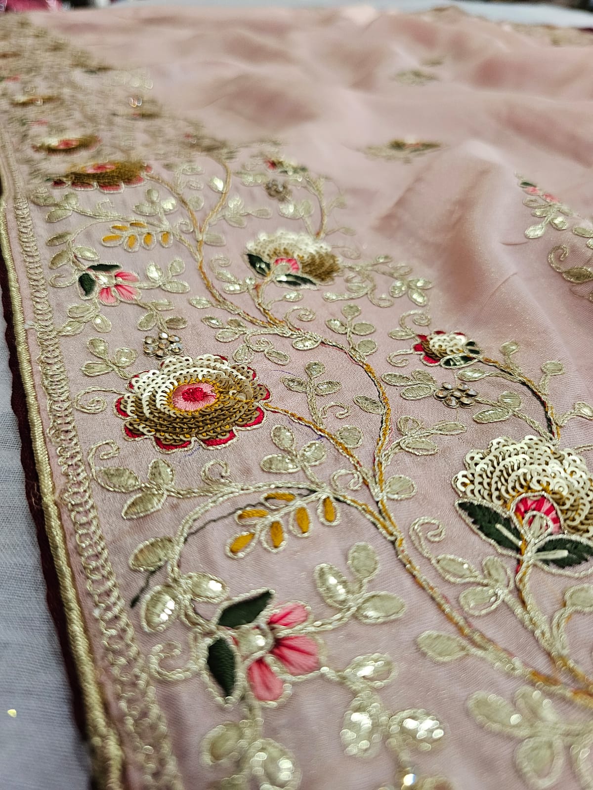 679007 Exclusive Sequence Work Designer Saree With Heavy Blouse