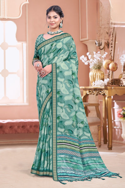 103311 Chitra Special Digital Print Premium Mass Mellow Saree