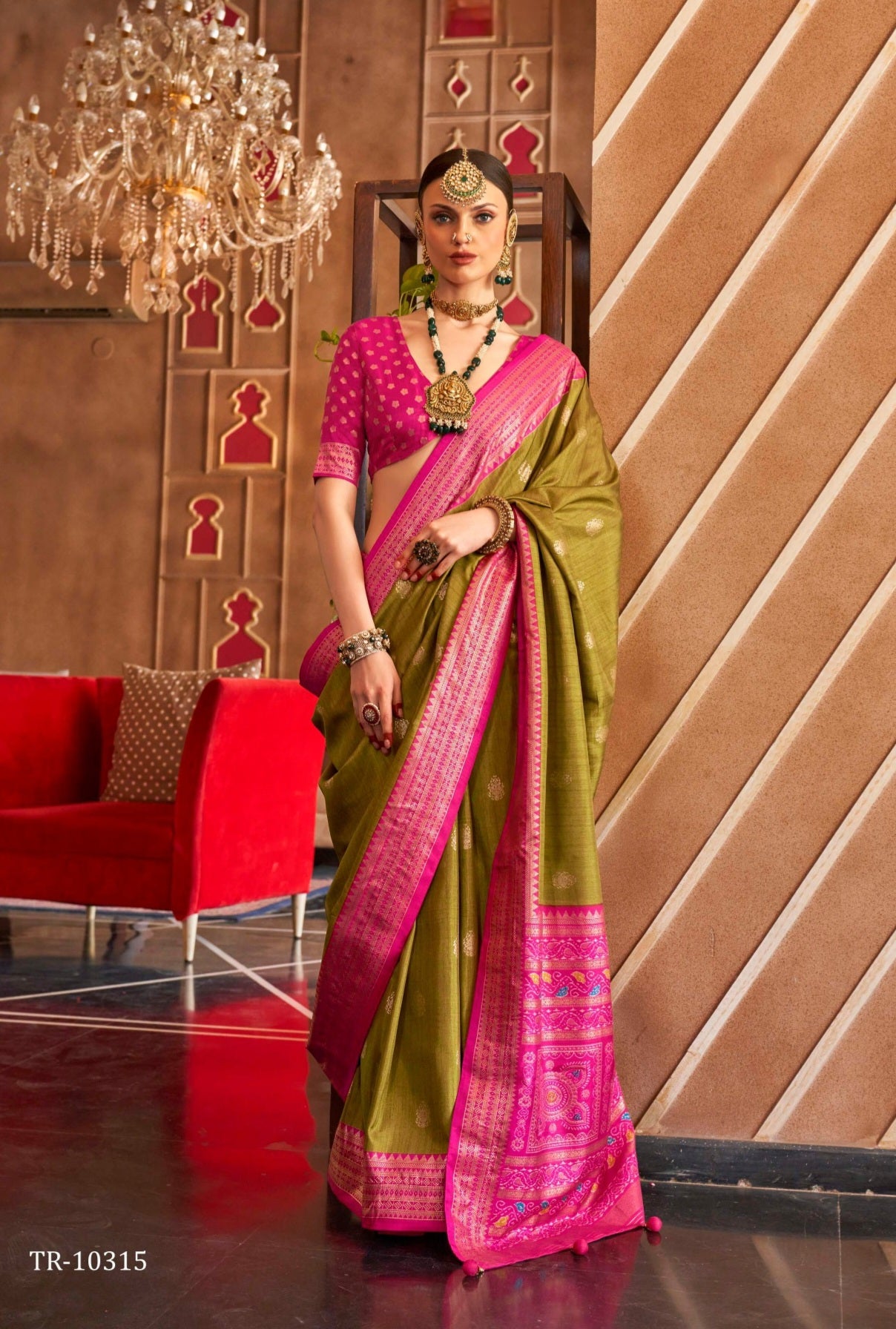 626009 हैवी जॉर्जेट डिजिटल प्रिंट साड़ी