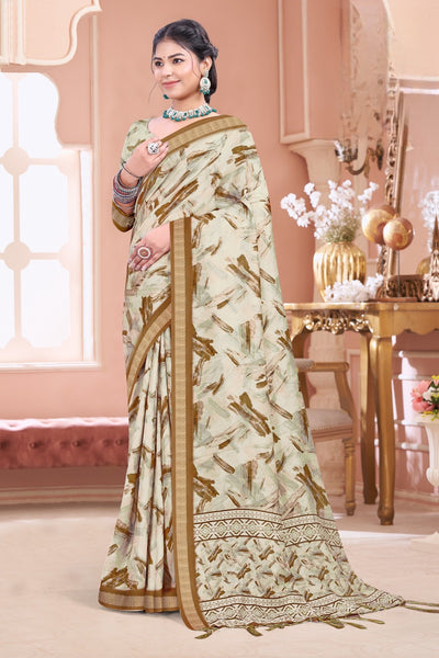 103309 Chitra Special Digital Print Premium Mass Mellow Saree