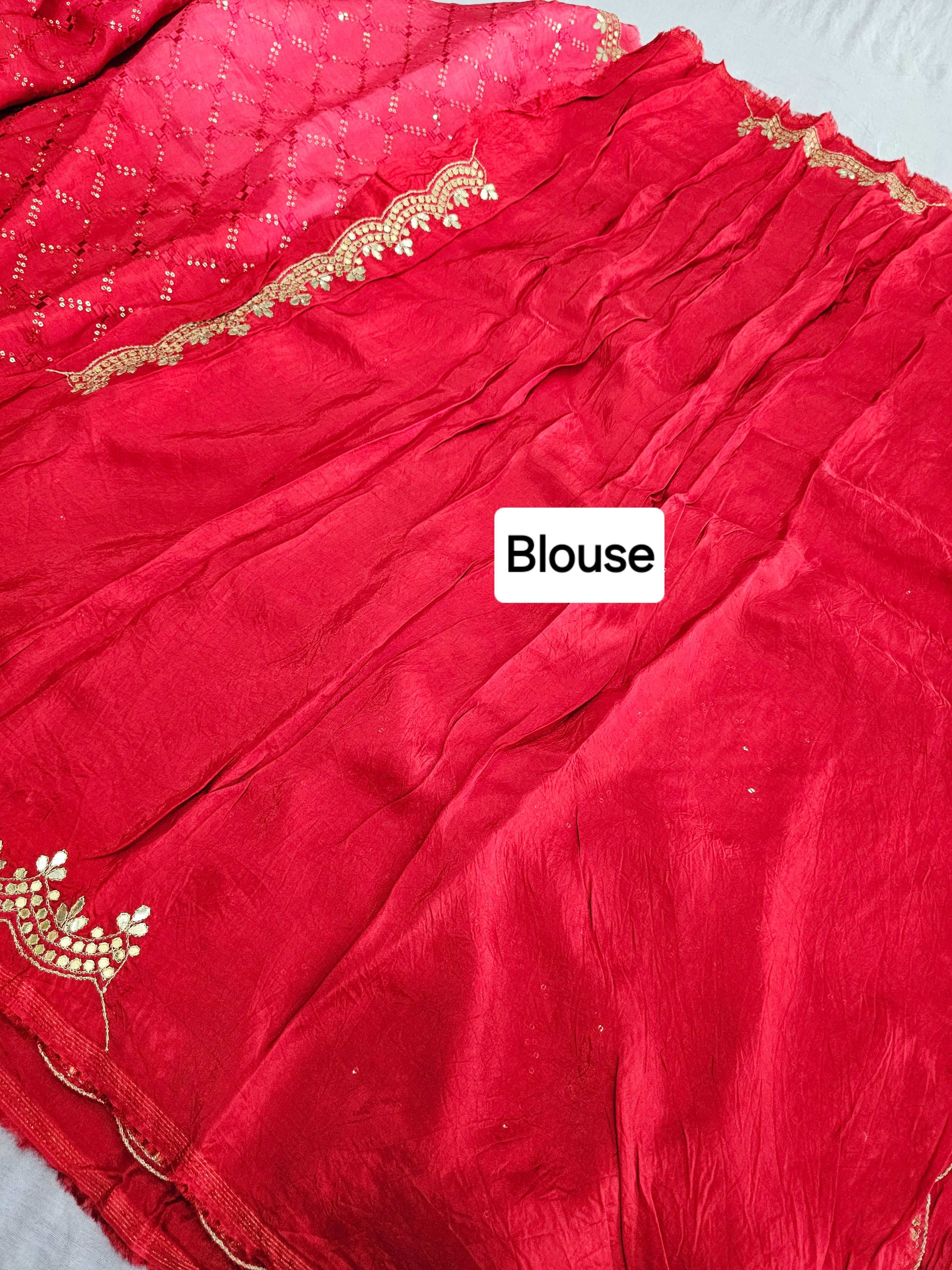 681001 Designer Pure Dola Silk Saree With Beautiful Sequence Work