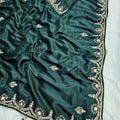 7398 Pure Russian Silk Beautiful Hand Crafted Designer Chitra Special Saree
