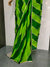243002 Lehariya Saree With Gota -Light Green and Dark Green