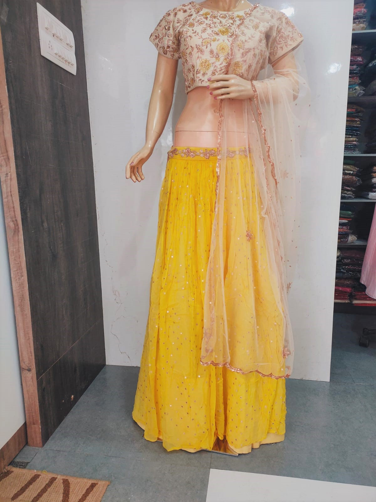 Designer Georgette Lehenga Set