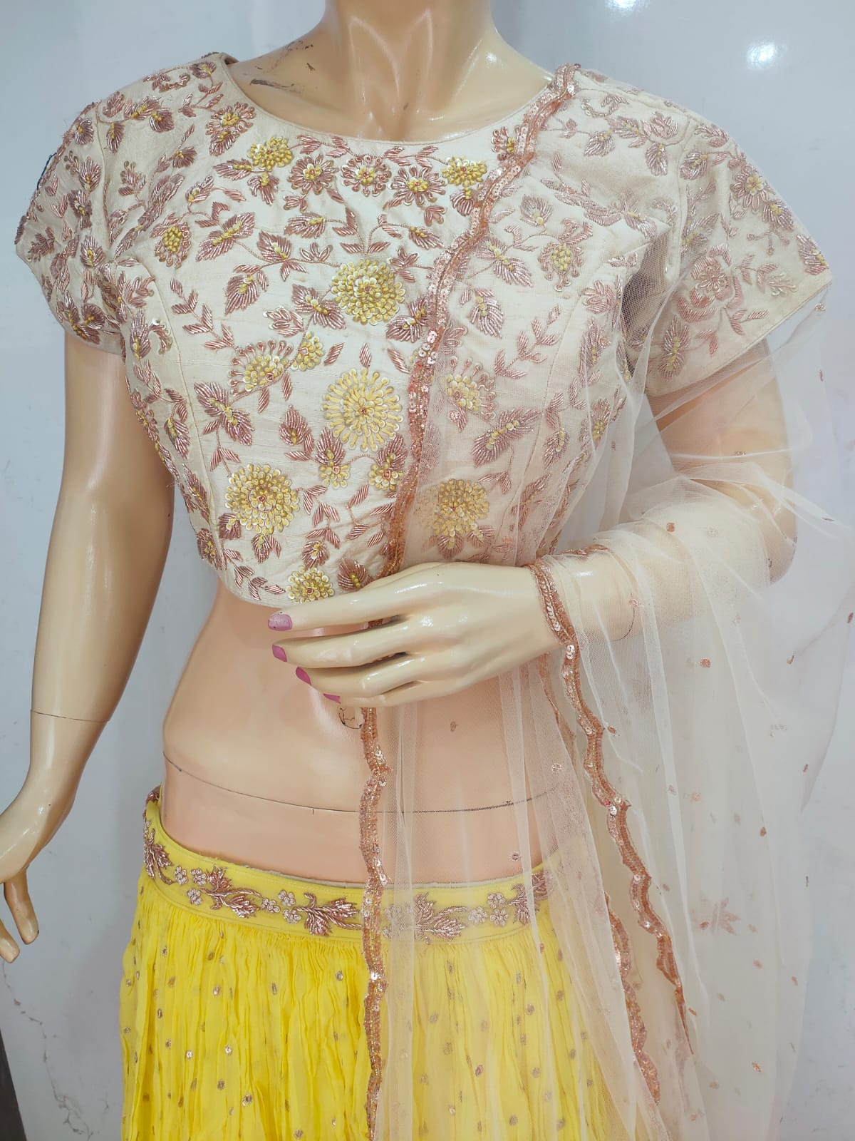 Designer Georgette Lehenga Set