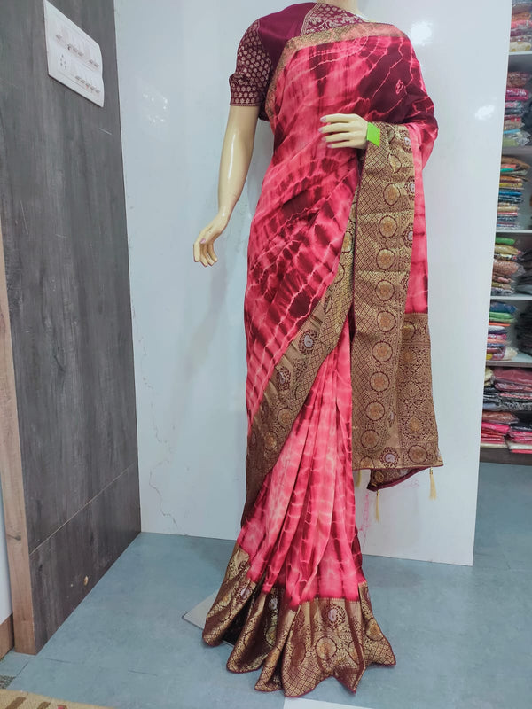 247001 Designer Party Wear Dola Silk Saree