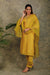 104001 Designer Pure Dola Silk Kurti With Dupatta And Pant