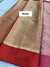 105002 Zari Weaving Saree - Pink