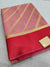 105002 Zari Weaving Saree - Pink