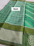 105005 Resham Weaving Saree - Green