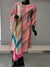 Multicolor Dola Silk Straight Pant Dupatta Set - 10015