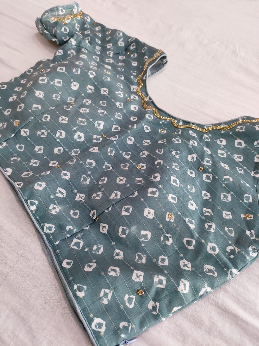 355001 Designer Saree With Stitch Blouse - Gray