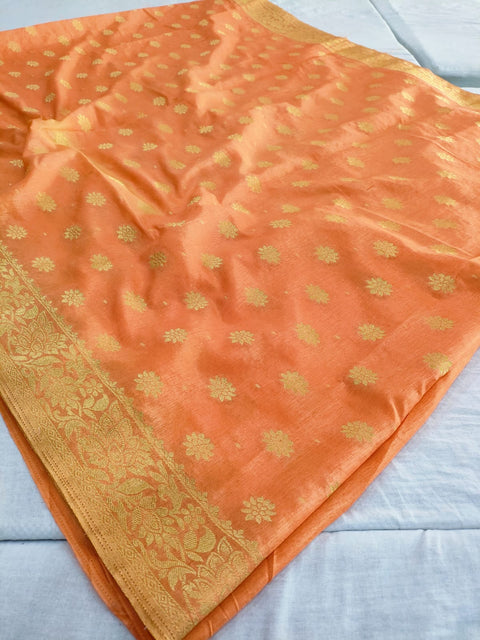 359003 Silk Saree with Zari Weaving