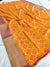 362001 Patola Saree with Zari Border - Orange