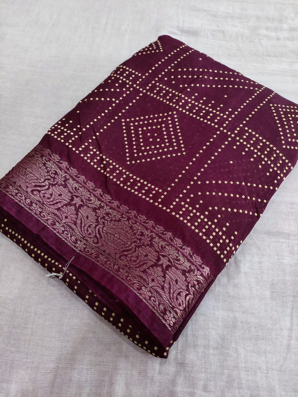 397004 Designer Semi Cotton Saree with Zari Border