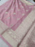 270004 Kanjiwaram Style Banarasi Saree - Pink