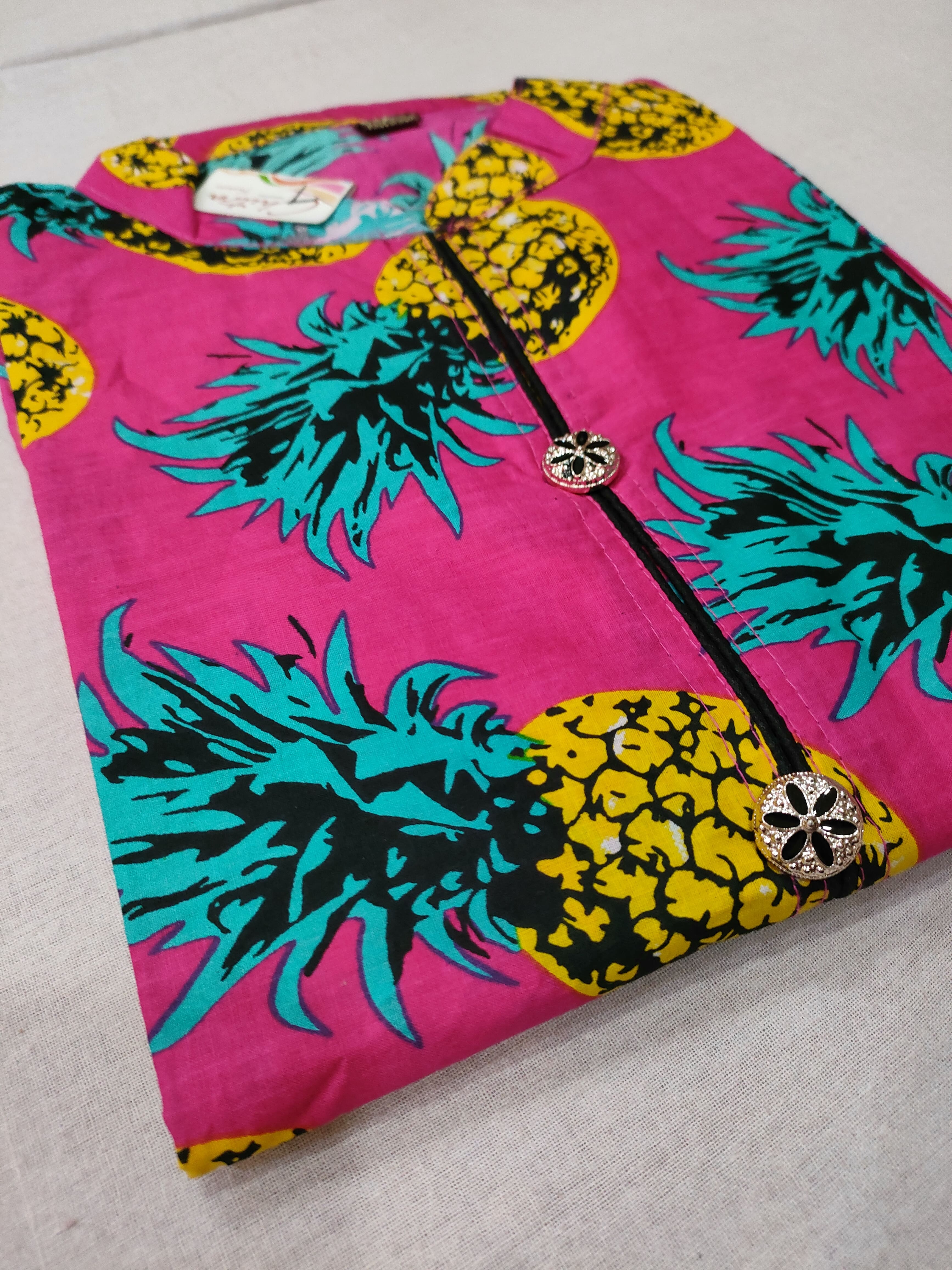 289004 Cotton Short Straight Kurti