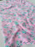 300003 Semi Georgette Printed Saree - Baby Pink