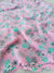 300003 Semi Georgette Printed Saree - Baby Pink
