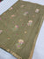 301003 Designer Super Net Embroidery Saree - Gold