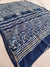406003 Pure Chanderi Cotton Hand Block Print Saree With Zari Weaving