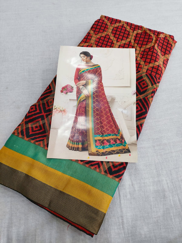 411006 Designer Brasso Saree